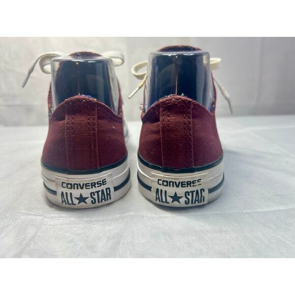 Converse Chuck Taylor All Star Burgundy Unisex Low Top W8/M6 - Picture 3 of 7